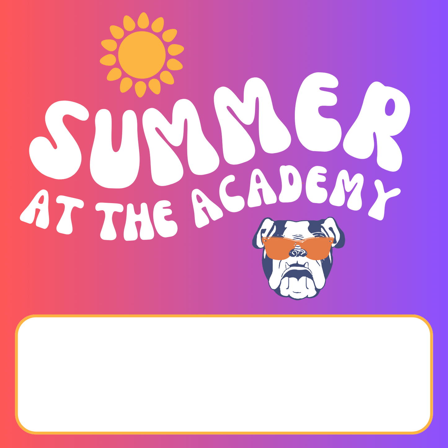 Name Block Sticker (3 color choices)
