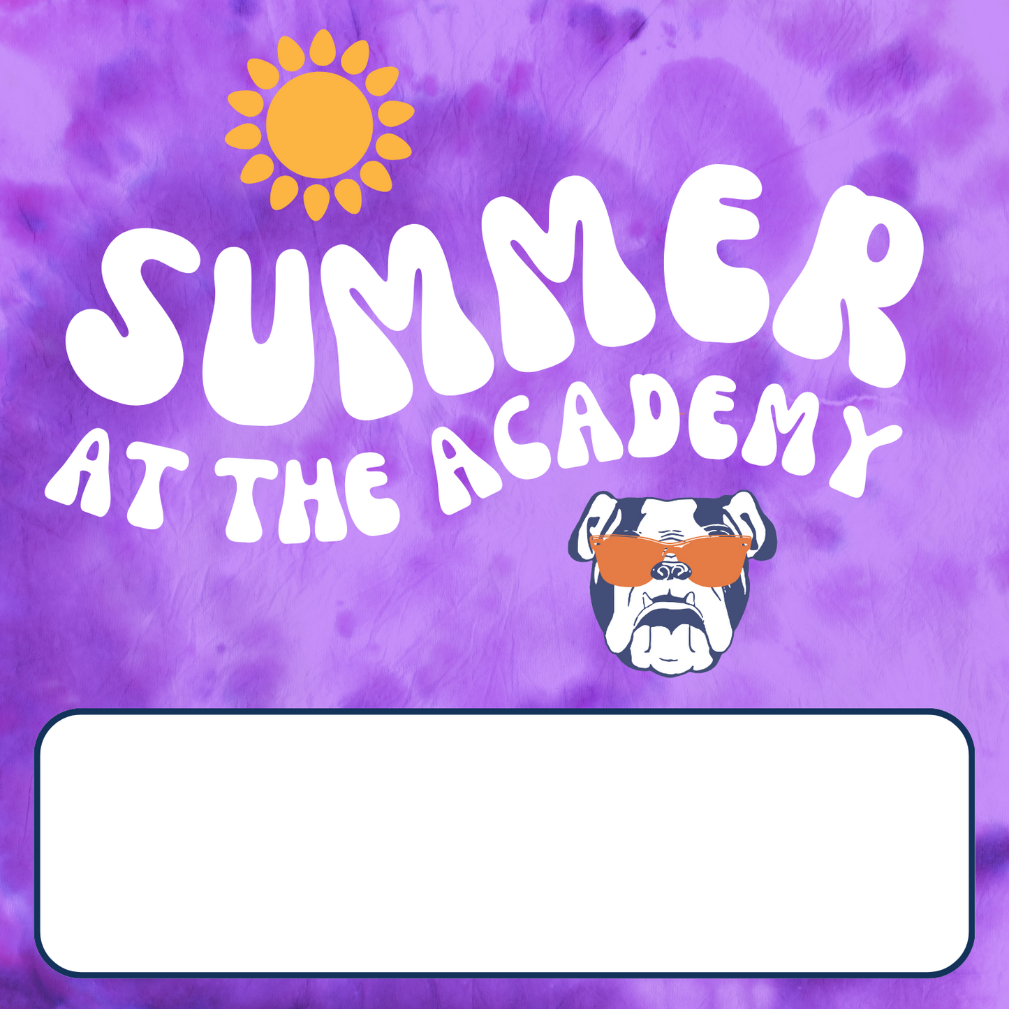 Name Block Sticker (3 color choices)