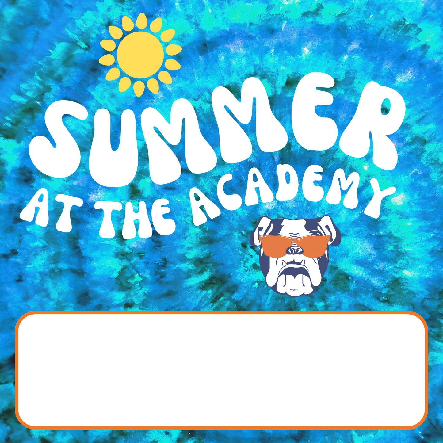 Name Block Sticker (3 color choices)