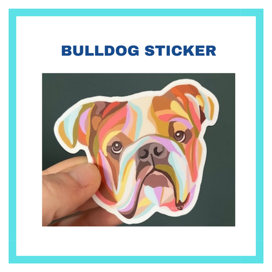 Bulldog Sticker