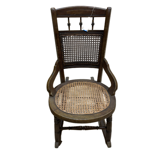 Chair - Antique Rocking  - Spindle