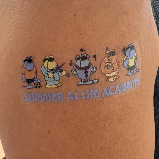 Summer Programs Temporary Tattoo