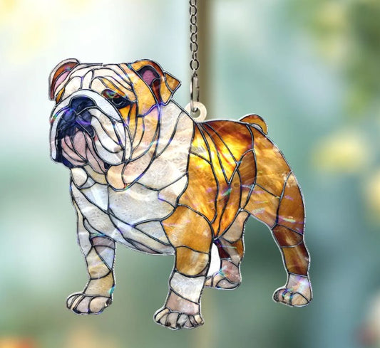 Bulldog Suncatcher