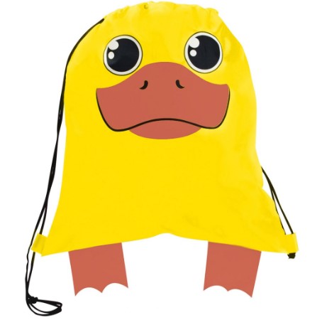 Fun Themed Drawcord Backpacks - 4 styles