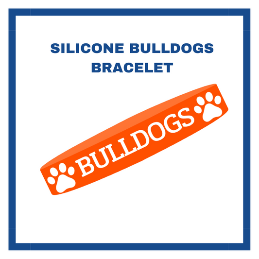 Silicone Bulldogs Bracelet