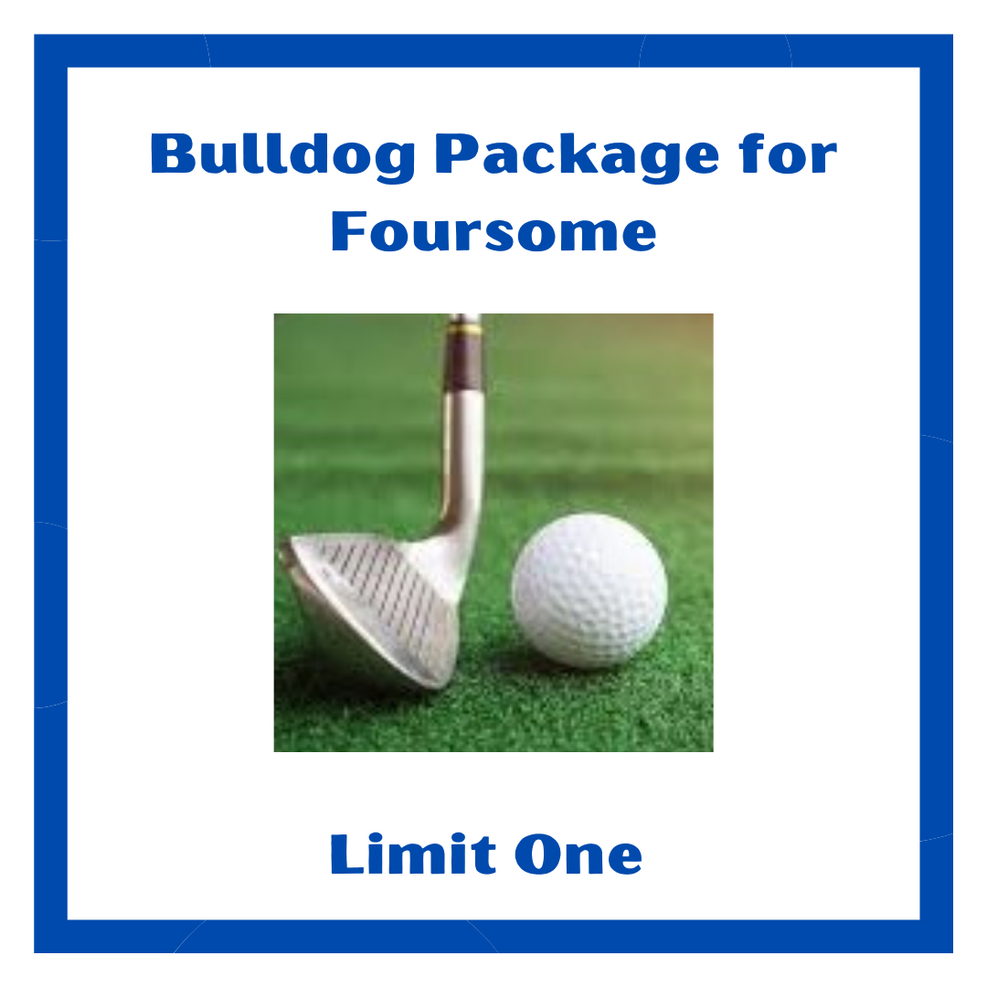 Bulldog Package for a Foursome - Golf 2024